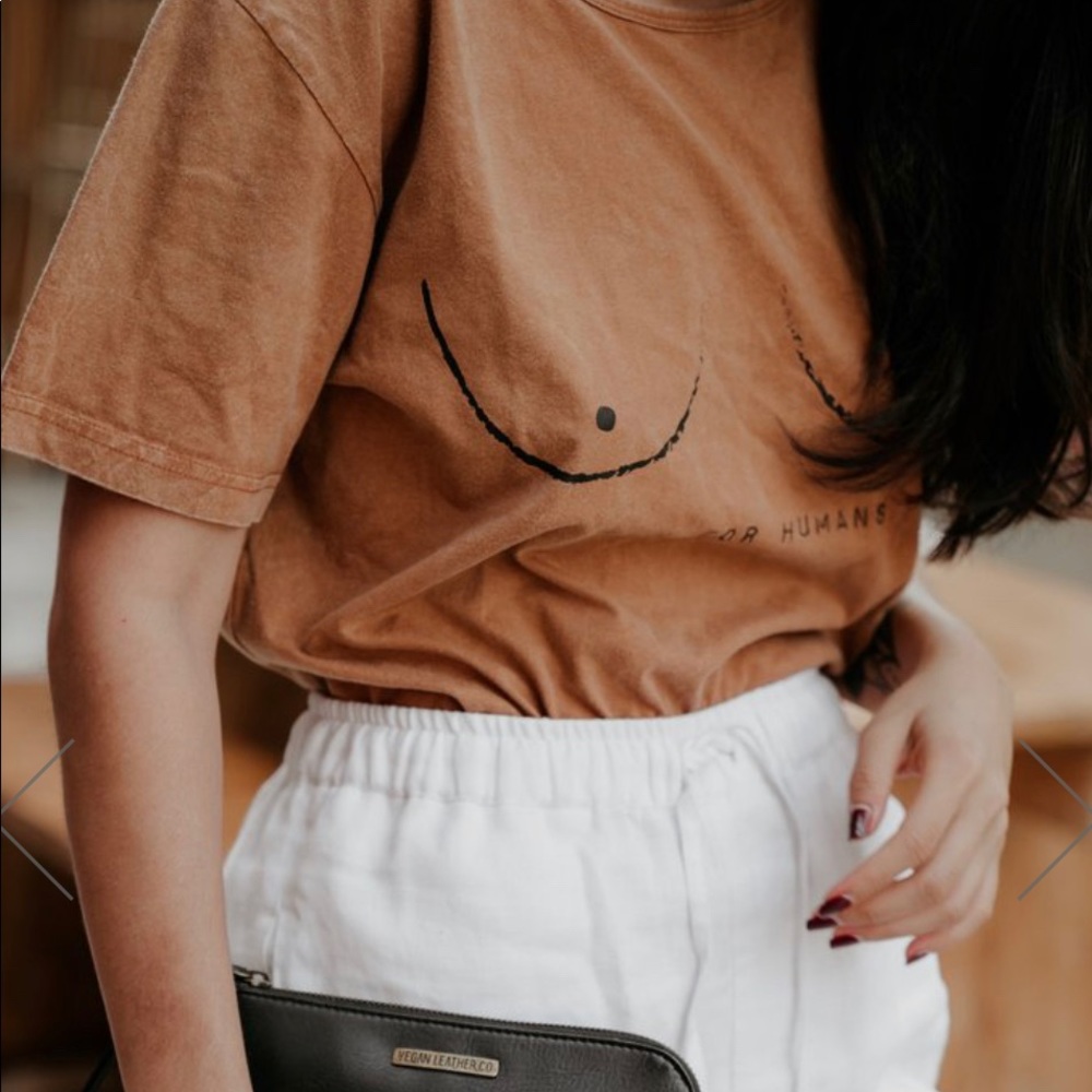 MILK FOR HUMANS - WOMENS RUST Vegan Leather Coo.